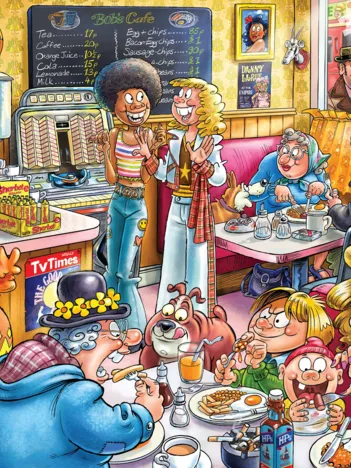 Produit WASGIJ DESTINY 27 - LE CAFÉ (1000 PIECES) Image