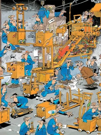 Produit Jan Van Haasteren - Oldtimers Image