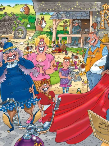 Produit Wasgij Original 41 - Restauration Complète ! Image