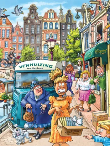 Produit Wasgij Original 45 - La Journée du Déménagement ! Image