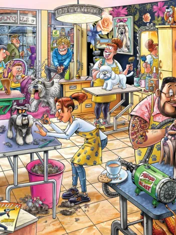 Produit Wasgij Mystery 23 - Salon De Toilettage ! Image