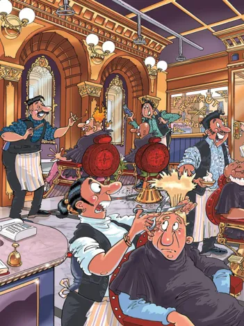 Produit Wasgij Mystery 27 - Un Rasage De Très Très Près ! Image