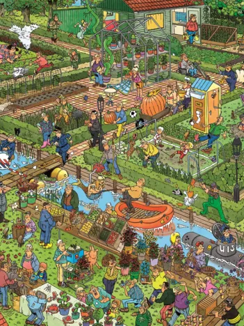 Produit Jan Van Haasteren - Le Jardin De Légumes Image