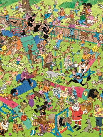 Produit Jan Van Haasteren - Parcours pour Chiens Image