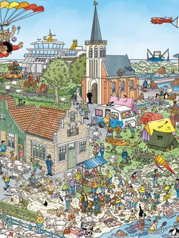 Produit JVH RETRAITE INSULAIRE (1000 PIÈCES) Image