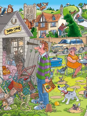 Produit Wasgij Destiny 28 - Le débarras de Papa ! Image