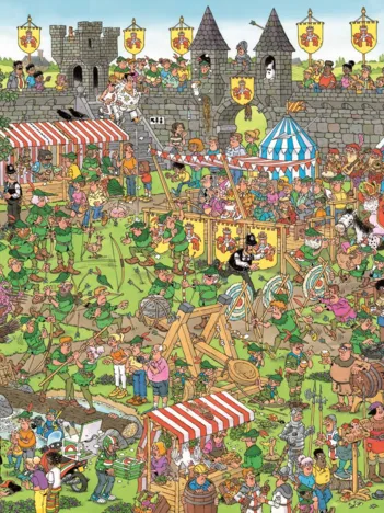 Produit Jan Van Haasteren - Festival De Robin Des Bois Image