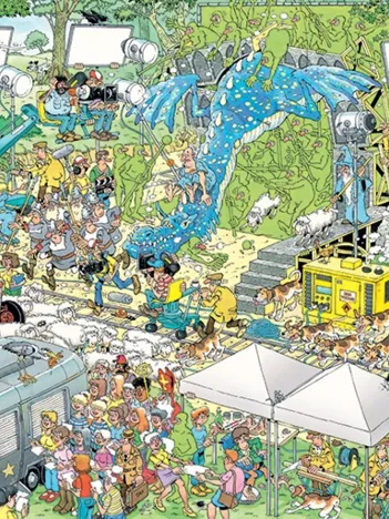 Produit JVH LE PLATEAU DE CINÉMA (2000 PIÈCES) Image