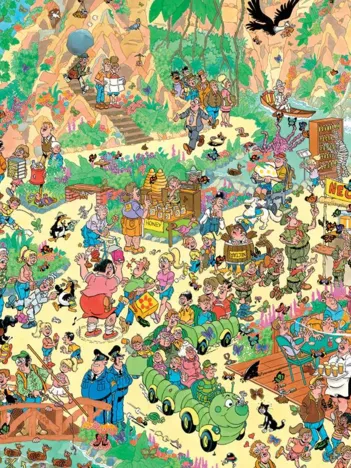 Produit Jan van Haasteren - Joyeux Papillons Image