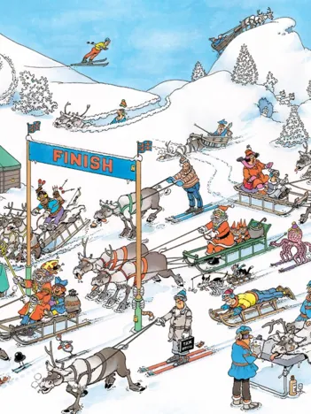 Produit JVH  LA COURSE DE RENNES (500 PIÈCES) Image