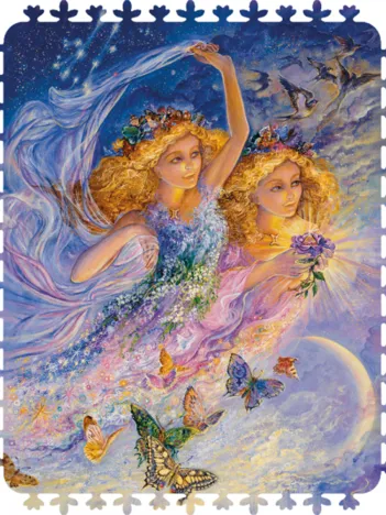 Produit Puzzle en Bois - Signe du Zodiaque - Gémeaux Image