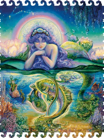 Produit Puzzle en Bois - Signe du Zodiaque - Poisson Image