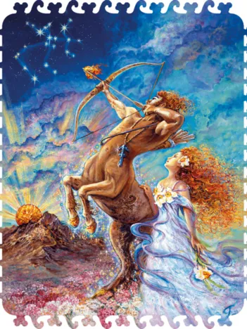 Produit Puzzle en Bois - Signe du Zodiaque - Sagittaire Image