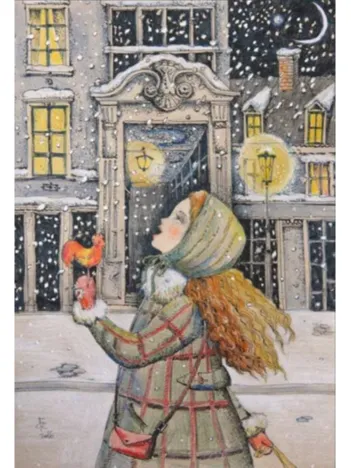 Produit Puzzle en Bois - Tempête de Neige Image