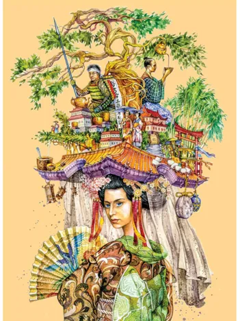 Produit Puzzle en Bois - Japon Image