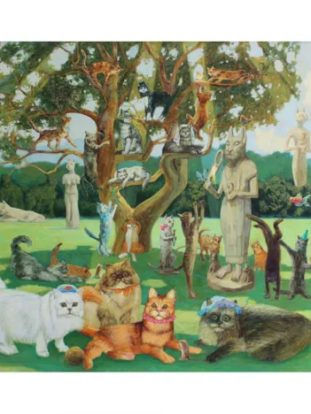 Produit Puzzle en Bois - Chats Image