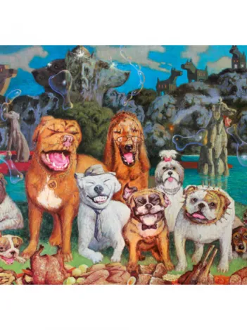 Produit Puzzle en Bois - L'Heure du Repas Image