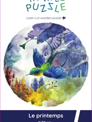 Produit Puzzle en Bois - Le Printemps Image