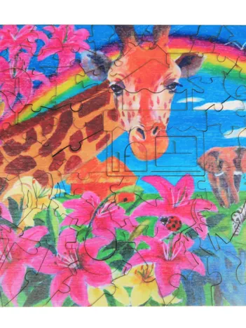 Produit Puzzle en Bois - La Belle Demeure Image