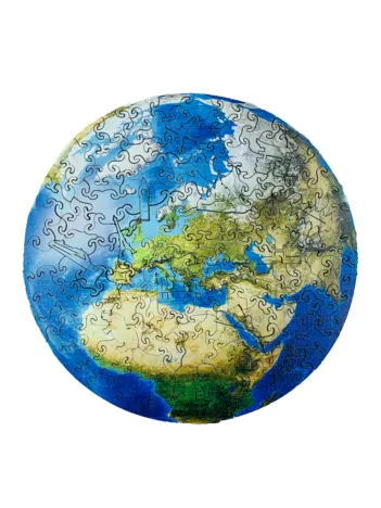 Produit Puzzle en Bois - La Planète Terra Image