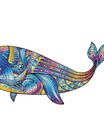 Produit Puzzle en Bois - La Baleine Image