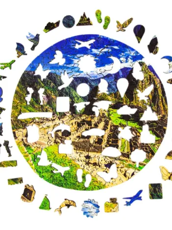 Produit Puzzle en Bois - Machu Picchu Image