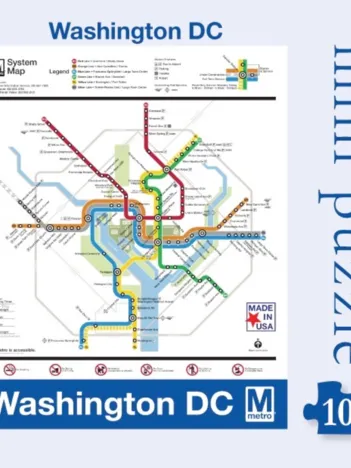 Produit DC Metro Map Image