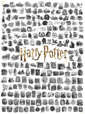 Produit Harry Potter - Chapter Art Image