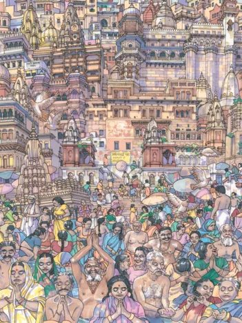 Produit Vibrant Varanasi Image