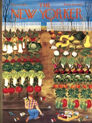 Produit The New Yorker - Vegetable Garden Image