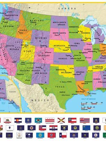 Produit Pièces XXL - The USA and Its Flags Image