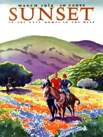 Produit Pièces XXL - Sunset - Horses in The Hills Image