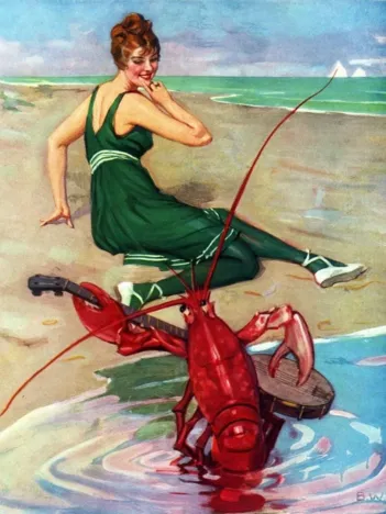 Produit Vintage Images - Lobster Serenade Image