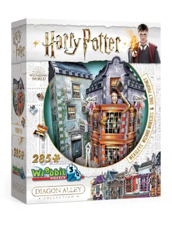 Produit Puzzle 3D - Harry Potter (TM) - Weasleys' Wizard Wheezes & Daily Prophet Image