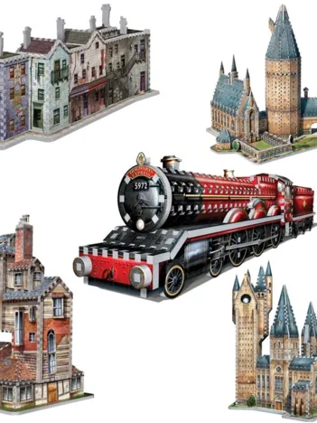 Produit 5 Puzzles 3D - Set Harry Potter (TM) Image