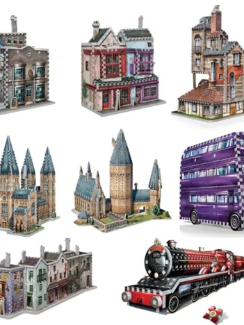 Produit 8 Puzzles 3D - Set Harry Potter (TM) Image