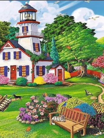 Produit Puzzle en Bois - Summer Haven Image