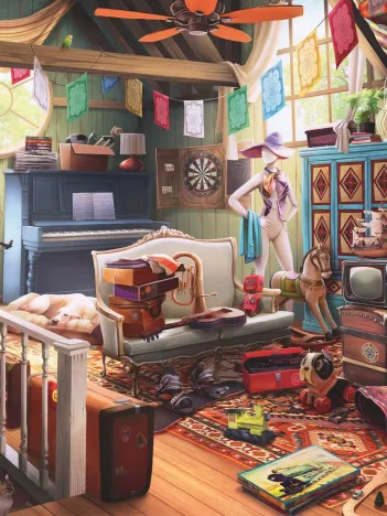 Produit Puzzle en Bois Premium Line - Trésors Dans Le Grenier Image