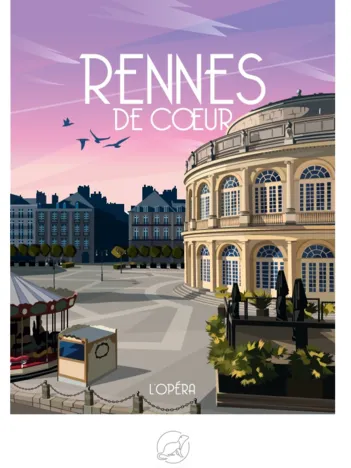 Produit RENNES de Coeur - L'Opéra Image