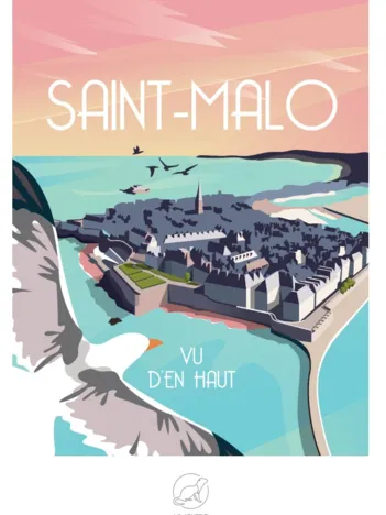 Produit SAINT-MALO vu d'en haut Image