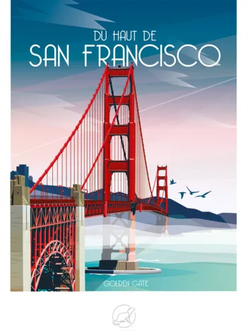 Produit Du Haut de SAN FRANCISCO - Golden Gate Image