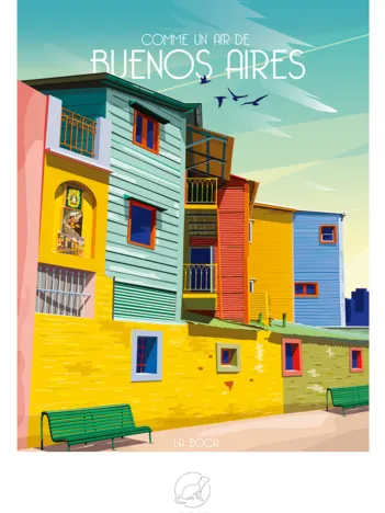 Produit Comme un Air de BUENOS AIRES - La Boca Image