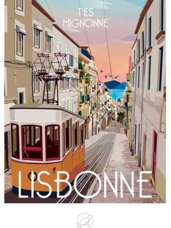 Produit T'es Mignonne LISBONNE Image