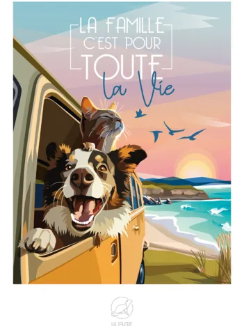 Produit La Famille C'est pour TOUTE la Vie Image