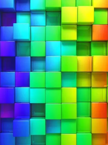 Produit Boîtes de Couleurs Arc-en-ciel Image