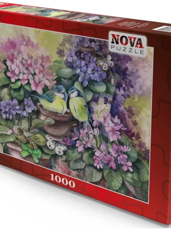 Produit Nid d'Oiseau dans les Violettes Image