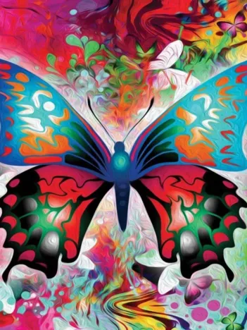 Produit Papillon Coloré Image