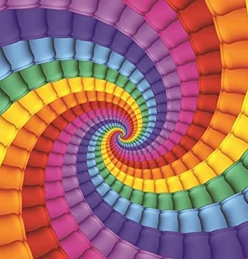 Produit Spirale Arc-en-ciel Image