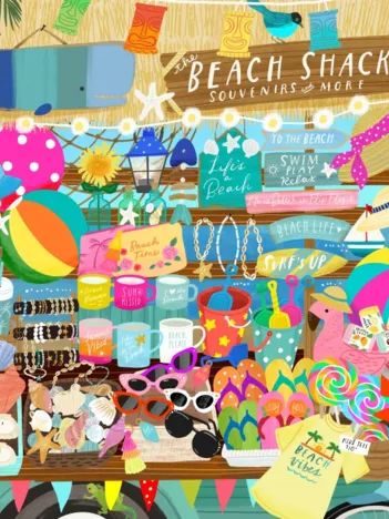 Produit Boutique de Souvenirs de Plage Image