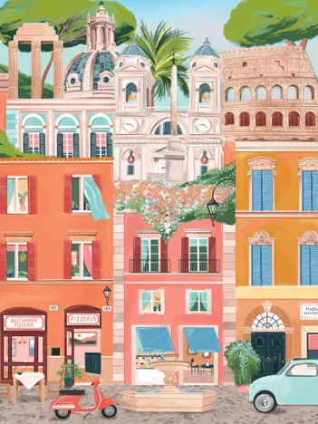 Produit Mini Puzzle - Rome Image